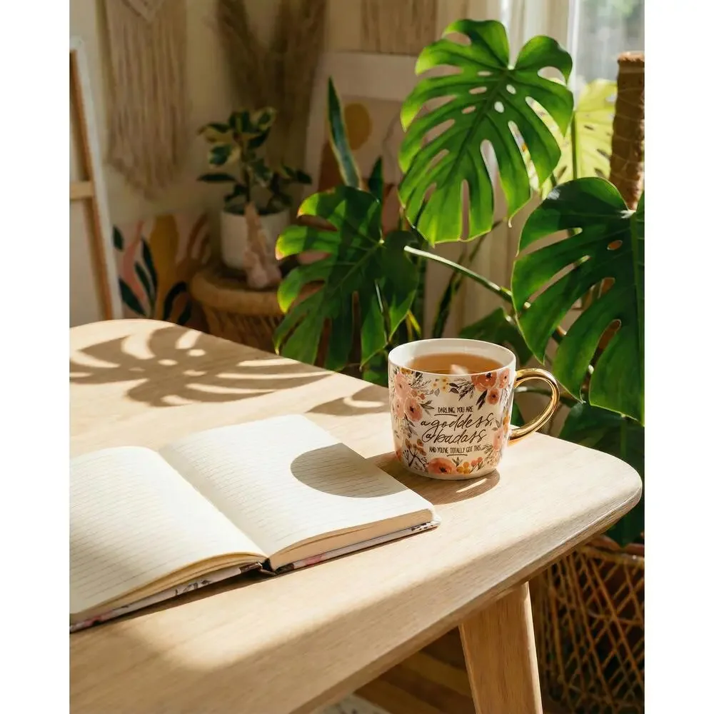 Darling Goddess Empowerment Set — Bulk Lot of 12 Mugs + 12 Journals (Gifting, E